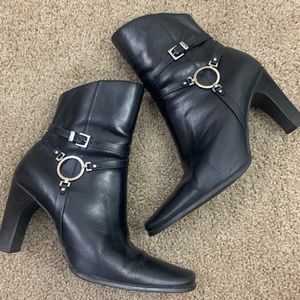 Harley Davidson Harness Ring Heel Boots